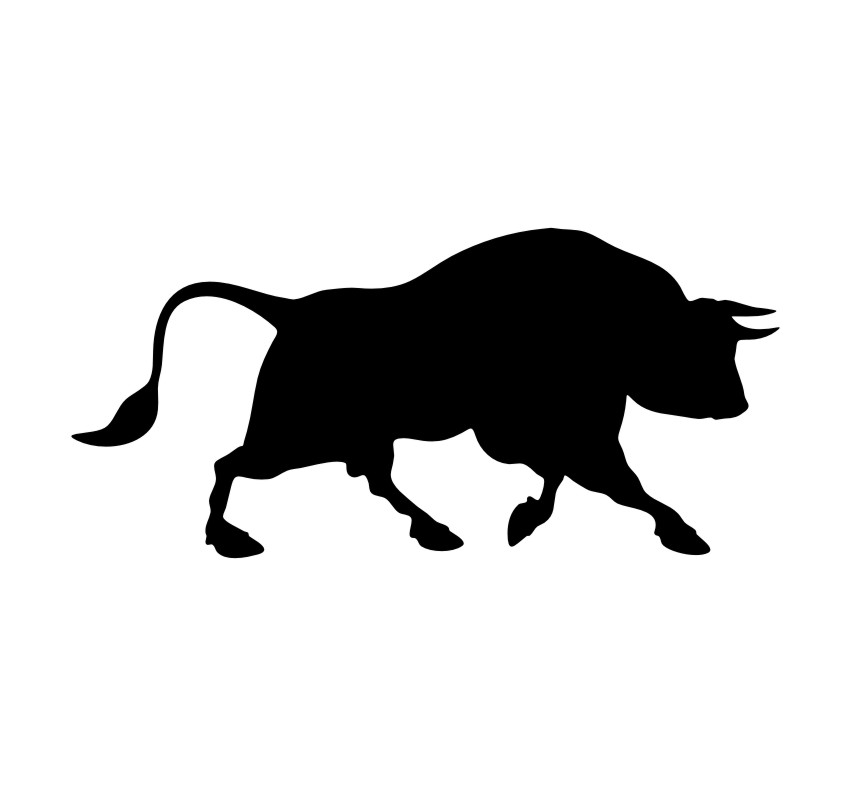 Bull wall sticker - Vinyl Art SA