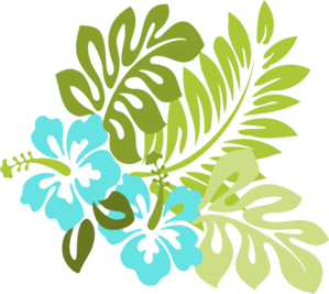 Hibiscus Edit Large clip art - vector clip art online, royalty ...