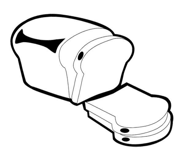 Loaves Of Bread Coloring Pages - Coloring Pages