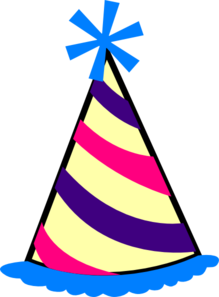 Birthday hat clipart transparent background