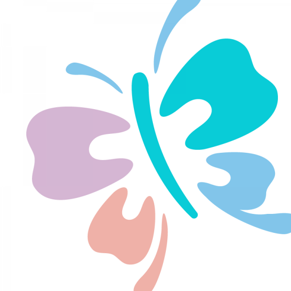 Valley Dental Butterfly Tooth Logo | Logo Cowboy