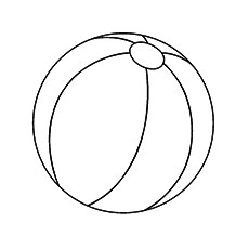 Top 20 Free Printable Beach Ball Coloring Pages Online