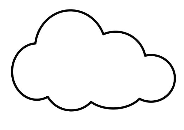 cloud coloring page cloud coloring sheet clouds coloring page ...