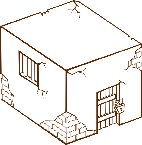 Rpg Map Jailhouse Drawing Clip Art - vector clip art ...