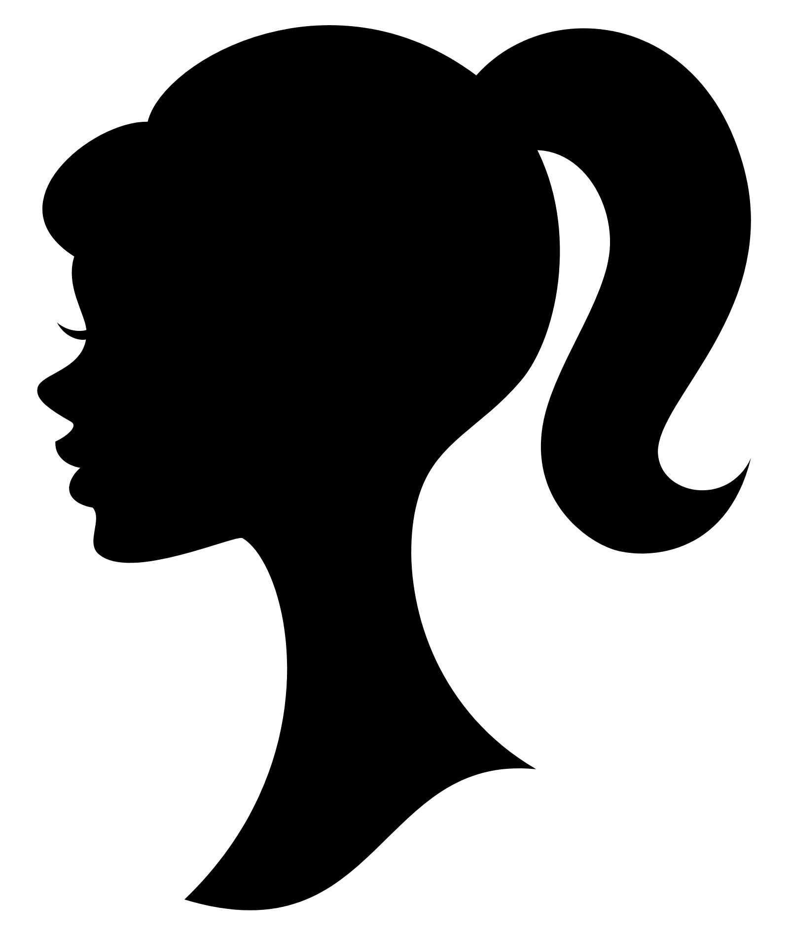 Barbie Silhouette Clipart