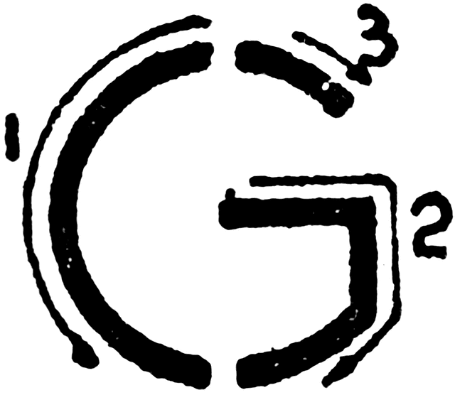 Commercial Gothic Letter G | ClipArt ETC