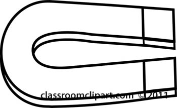 Magnet Black And White Clipart