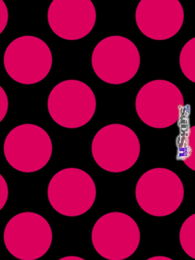 Pink Polka Dot Wallpaper