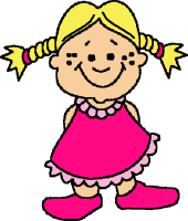 Animated Girls Clipart