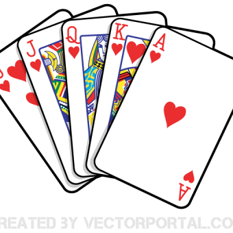 Playing Card Vector Template | 123Freevectors
