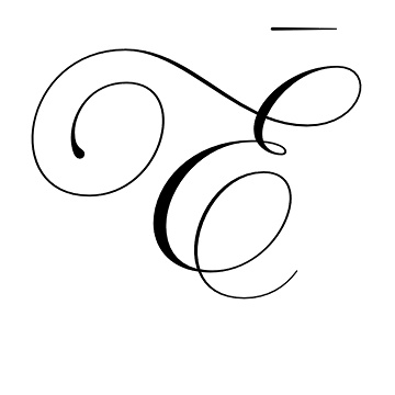 Fancy Letter E Images