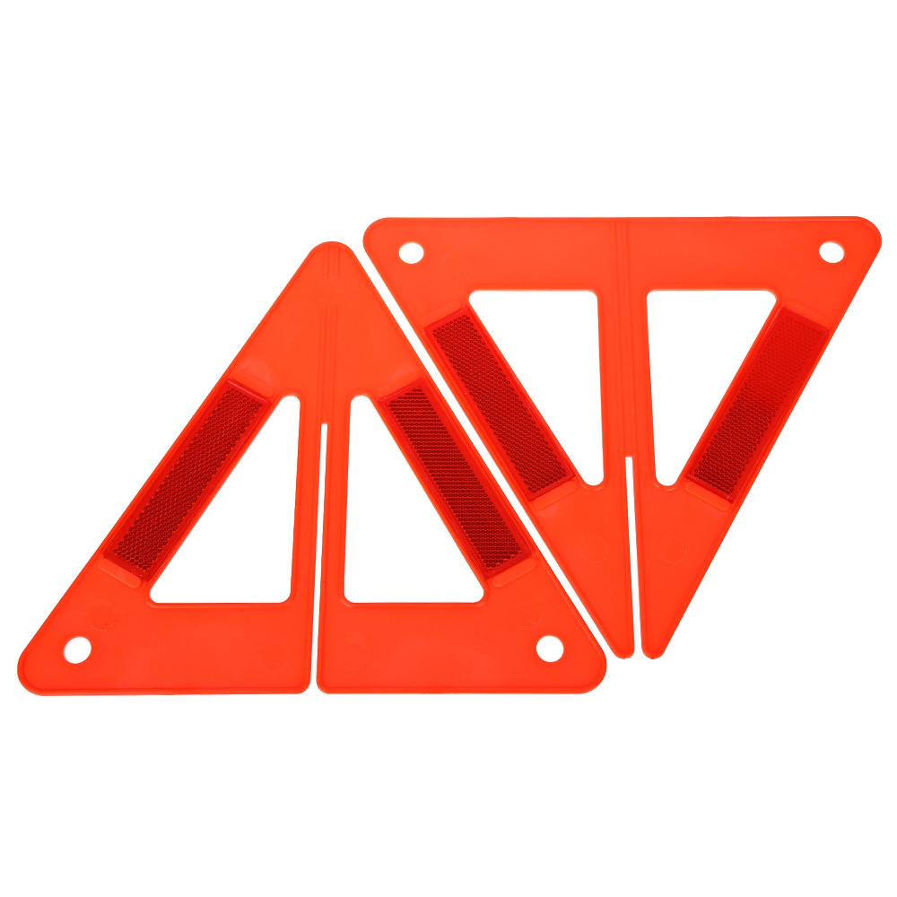 Red Warning Sign Auto Car Safety Emergency Reflective Warning ...