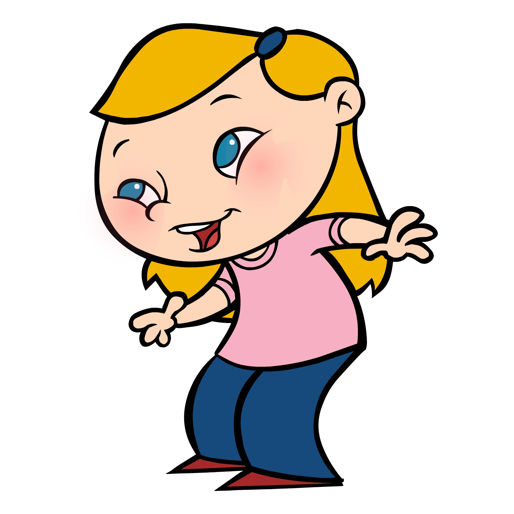 Clip Art Of A Girl - ClipArt Best