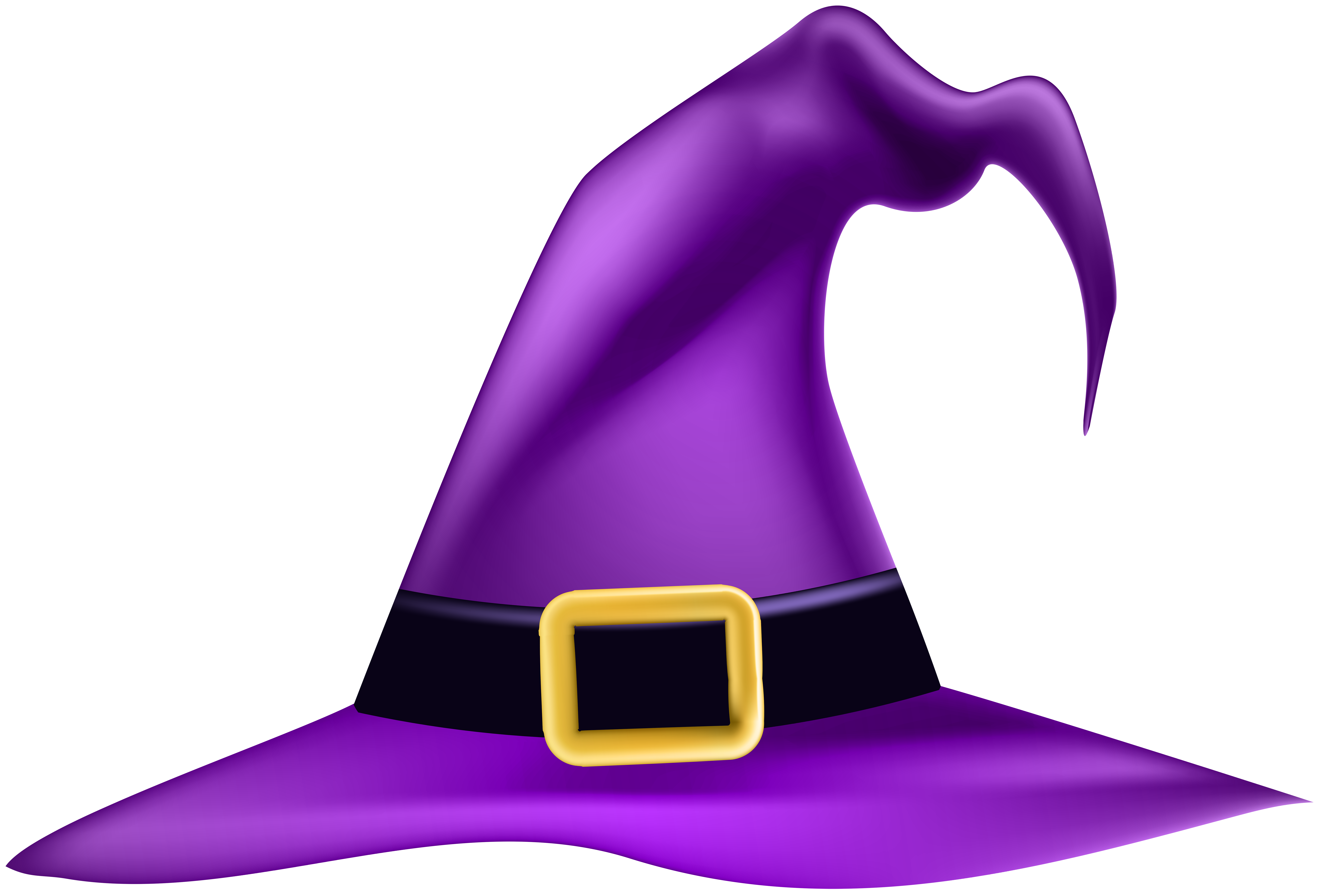 Halloween Witch Hat PNG Clip Art Image