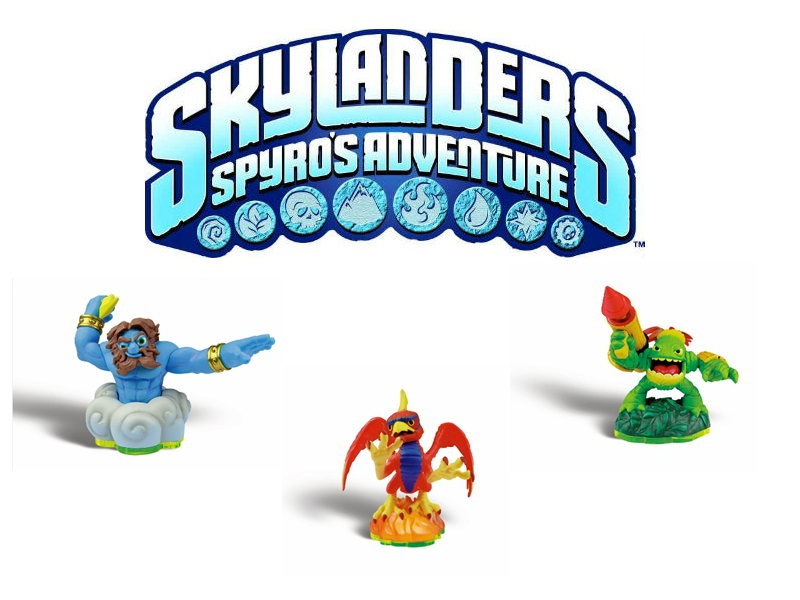 Lightning Bolt, Sunburn and Zook Join Skylanders in the Dragon's ...