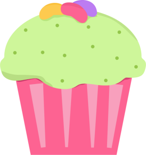 Cupcakes border free clipart images - Clipartix