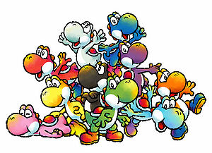 Yoshi (species) - Super Mario Wiki, the Mario encyclopedia