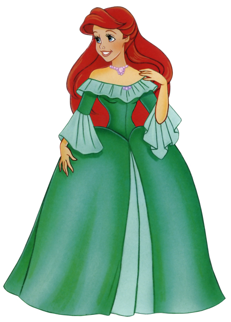 Little Mermaid Princess Ariel > Disney Clipart > Disney-