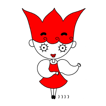 Girl cartoon character - Walking | Flickr - Photo Sharing!
