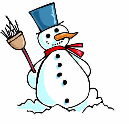 Animated Snowman Clipart