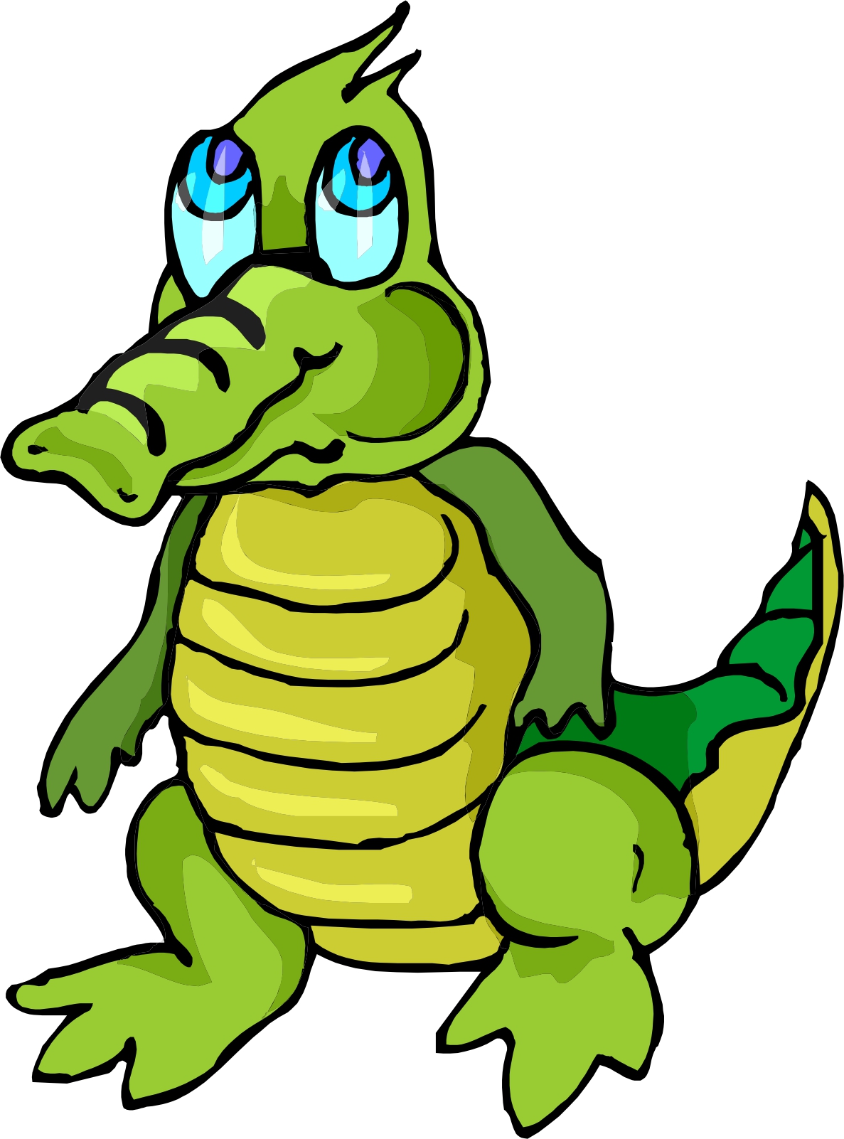 Cartoon Alligator