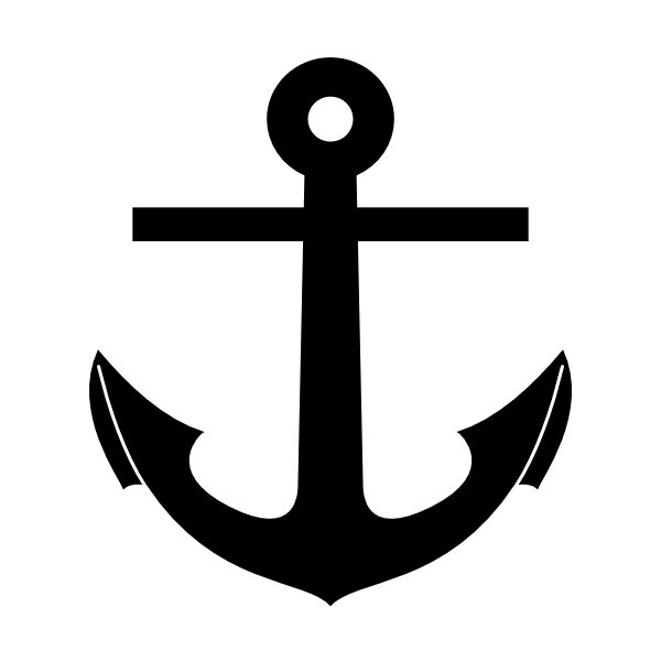 Anchor Outline | Wood Christmas ...