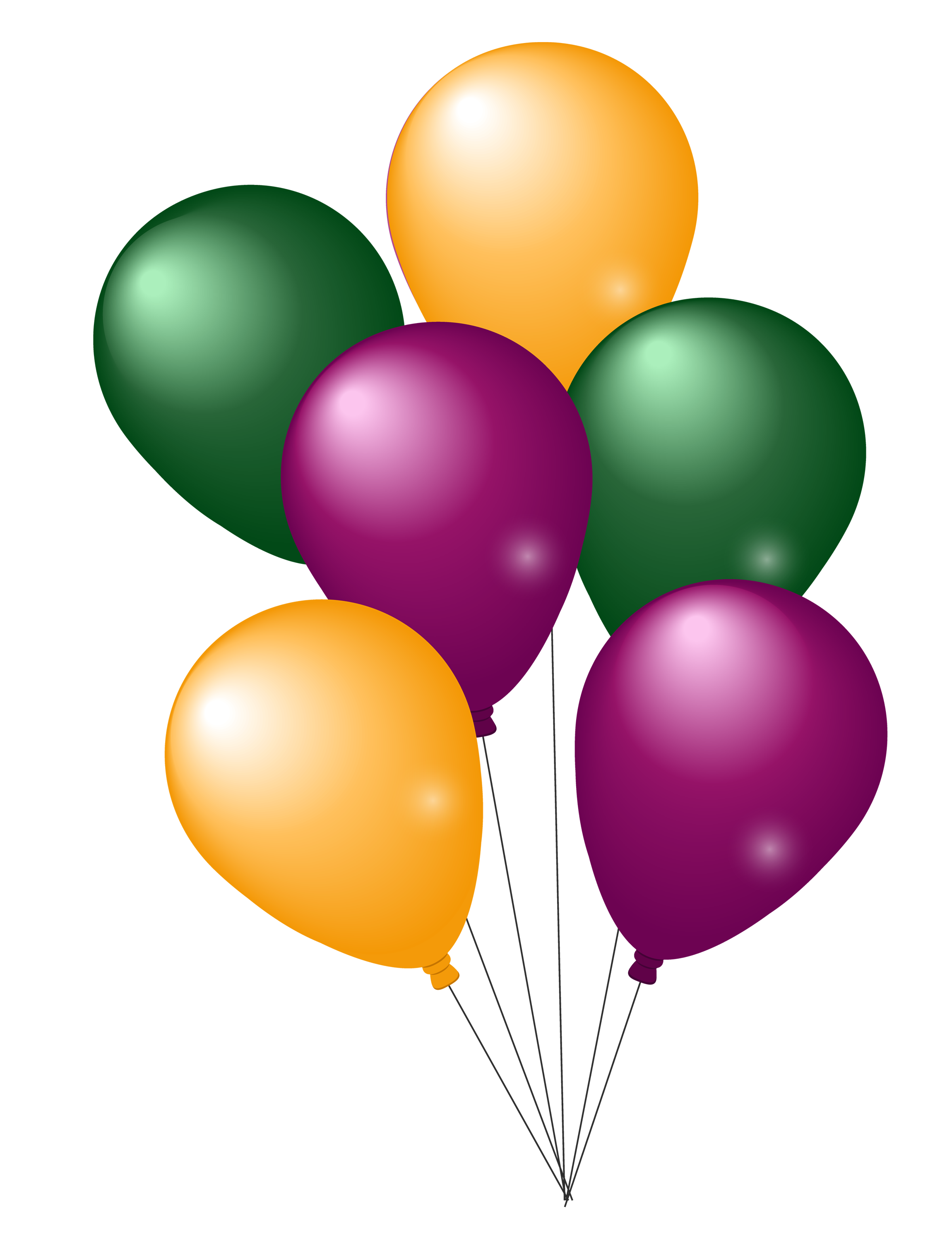 Party Balloons Png Clipart Best - Riset