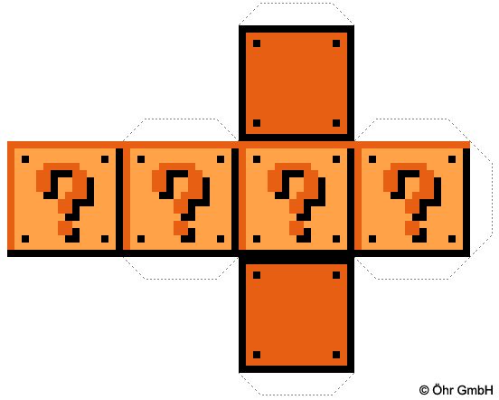Coins, Favor boxes and Super mario birthday
