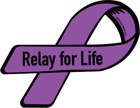 Custom Ribbon: Relay for Life