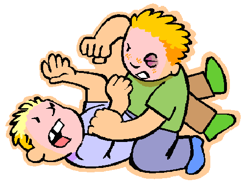 No bullying kids clipart