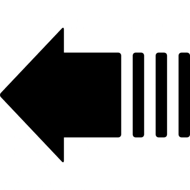 Left black arrow variant Icons | Free Download