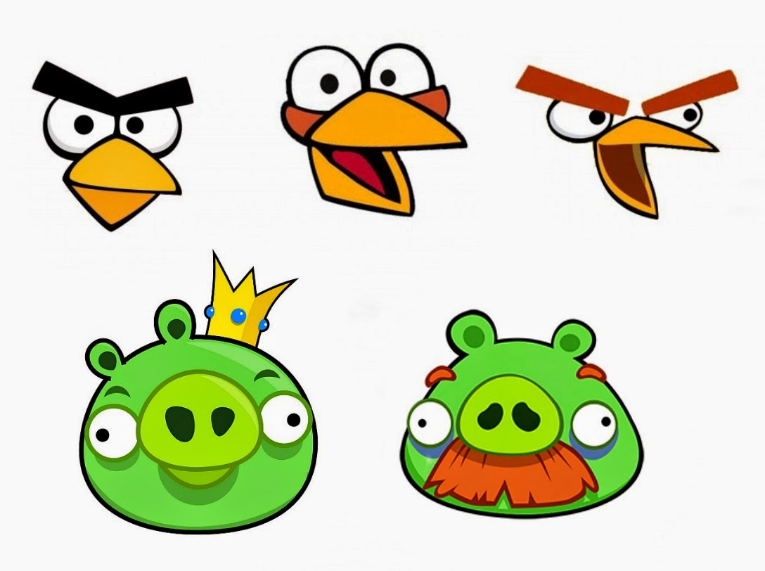 Esselle Crafts: Angry Birds Twister Game