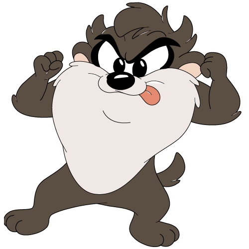 Baby Looney Tunes Taz Clipart