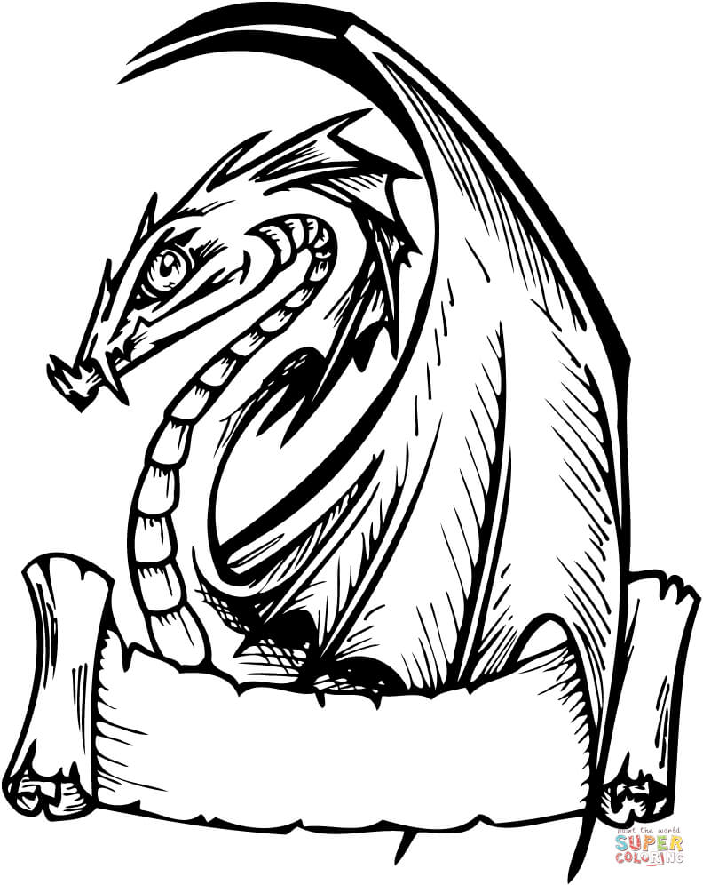 Dragon coloring pages | Free Coloring Pages
