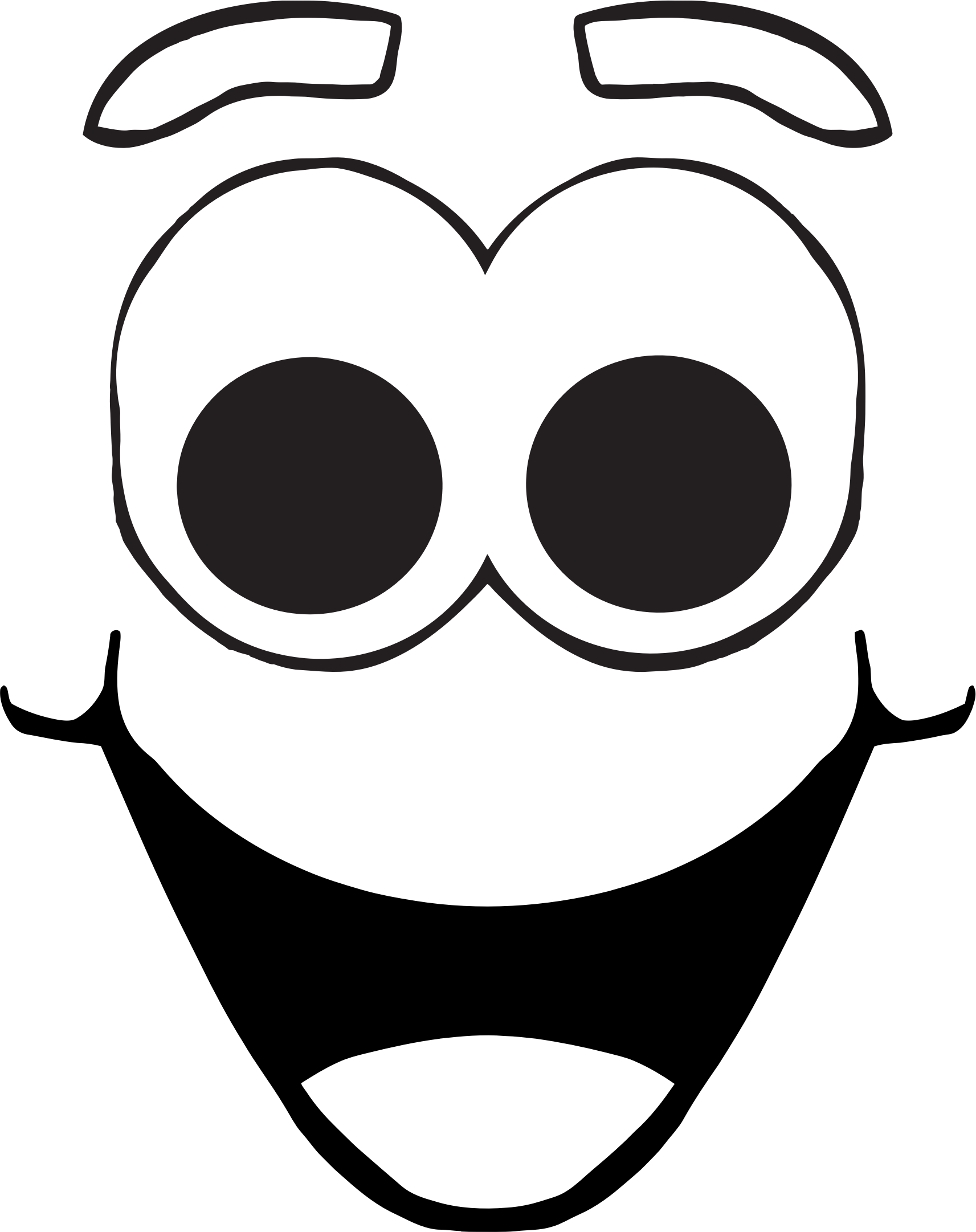 Clipart - Cartoon Smiling Mouth