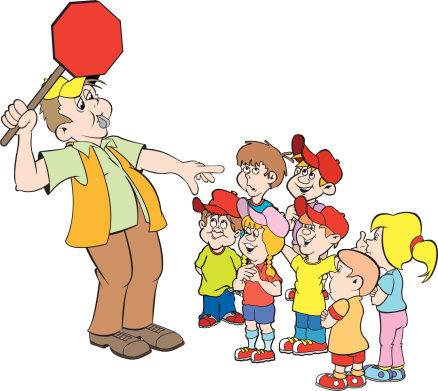 Crossing Guard Clip Art, Vector Images & Illustrations