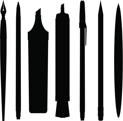 Crowquill Pen Clip Art, Vector Images &amp; Illustrations