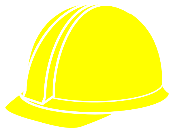 Yellow Hard Hat Clip Art - vector clip art online ...