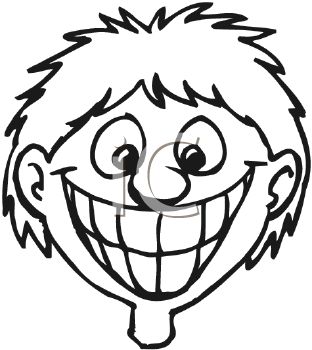 Clipart big smile teeth