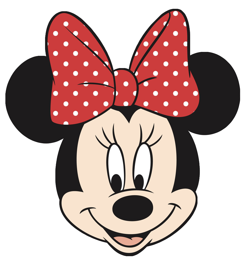 Minnie Mouse Head Cut Out - ClipArt Best