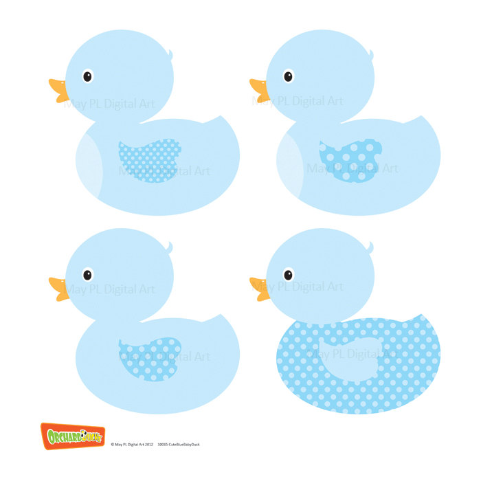 Baby boy shower clip art