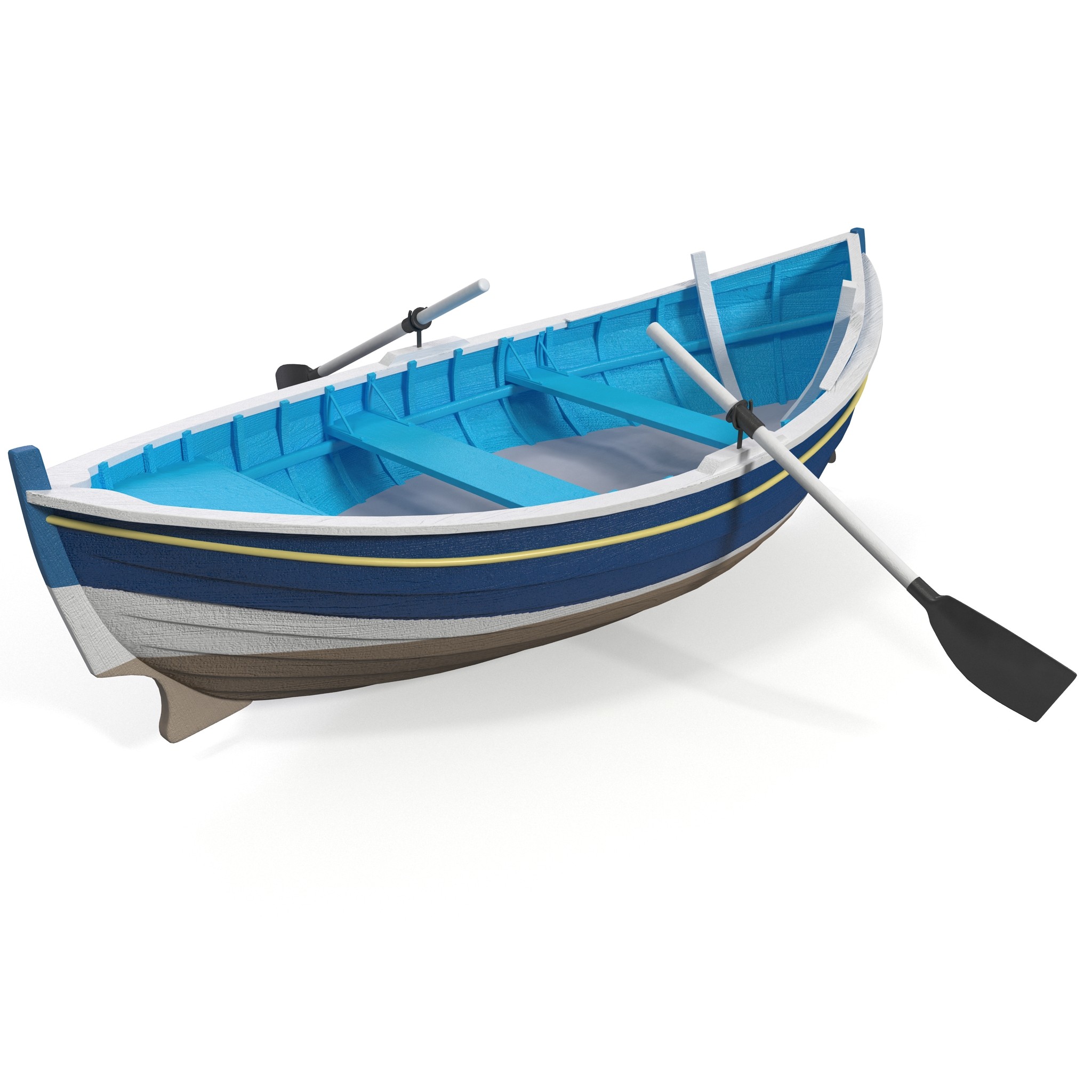 Row Boat Cartoon Clipart