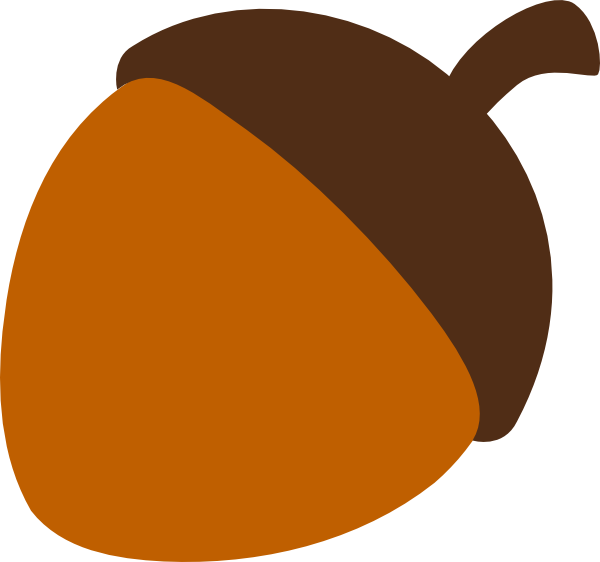Acorn Clip Art - vector clip art online, royalty free ...