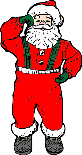 Free Santa Claus Clipart - Public Domain Christmas clip art ...