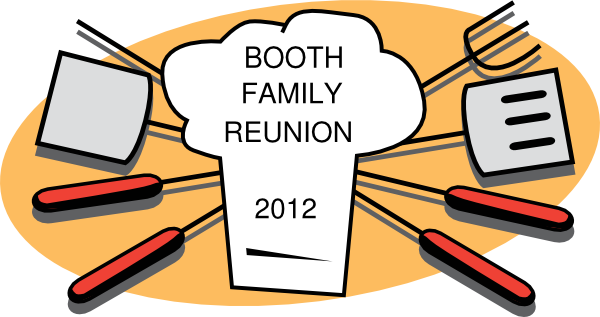 Free black family reunion clipart