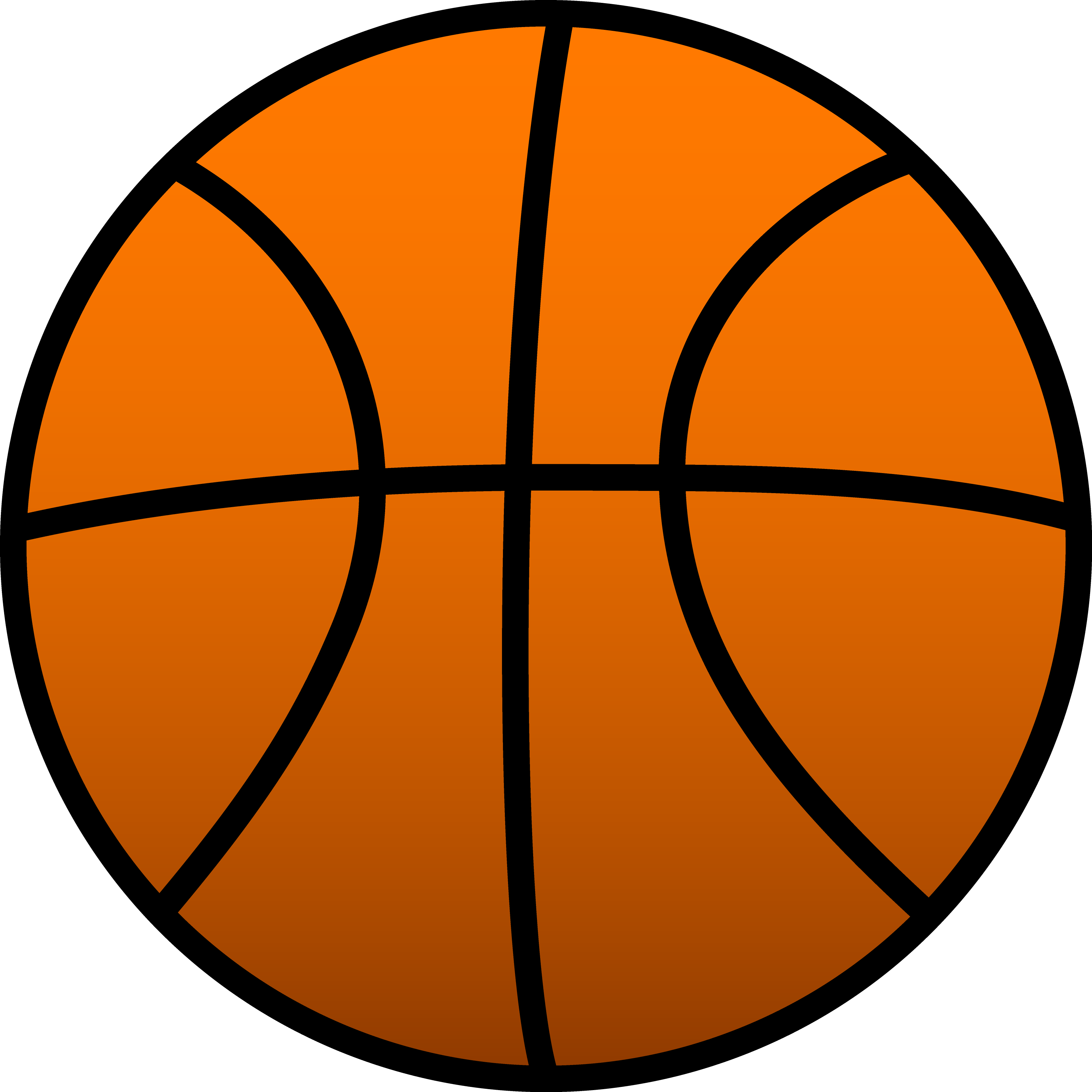 Black And White Basketball Clipart | Free Download Clip Art | Free ...