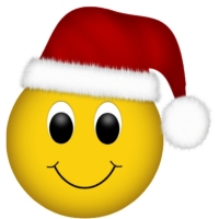Christmas Smiley Face Clipart