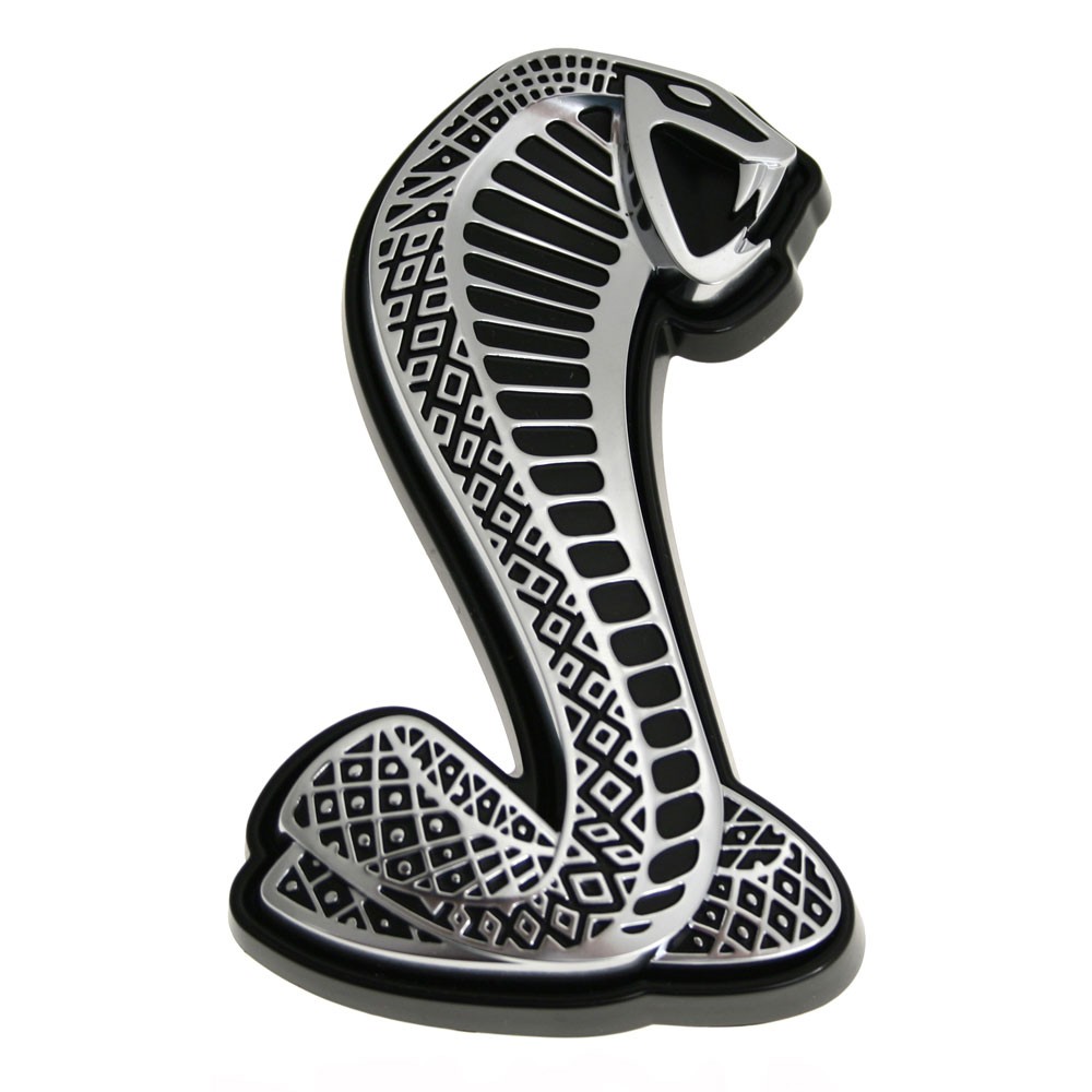 Ford 7R3Z-8A224-A Mustang Grille Emblem Cobra Snake GT500 2007-2014