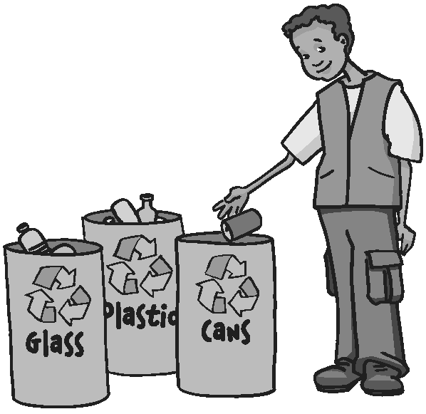 Throwing Garbage Clipart