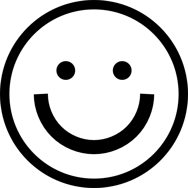 Smiley Face Black And White Png - ClipArt Best